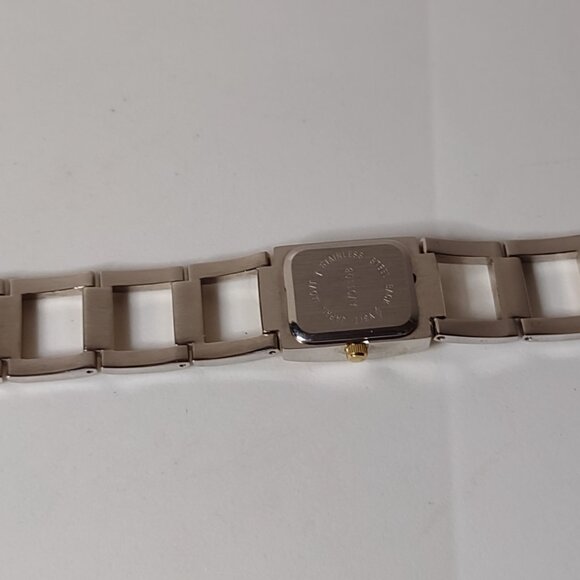 Two Tone Metal Watch With One Removable Link - Picture 8 of 12